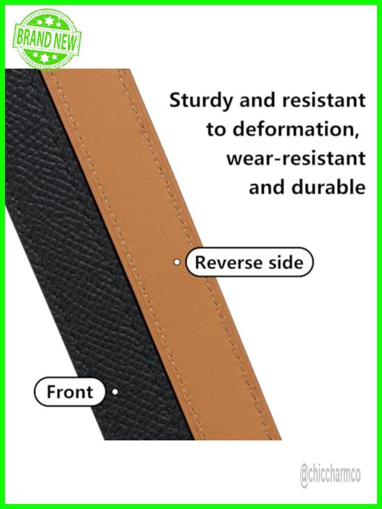 Italian Leather Turn Lock Belt - Adjustable for Dresses, Jeans, Coats main image 6